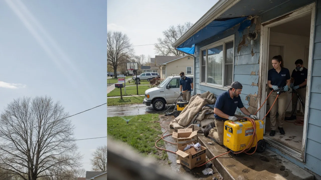 Basement Flood Cleanup in Chelsea, AL near me